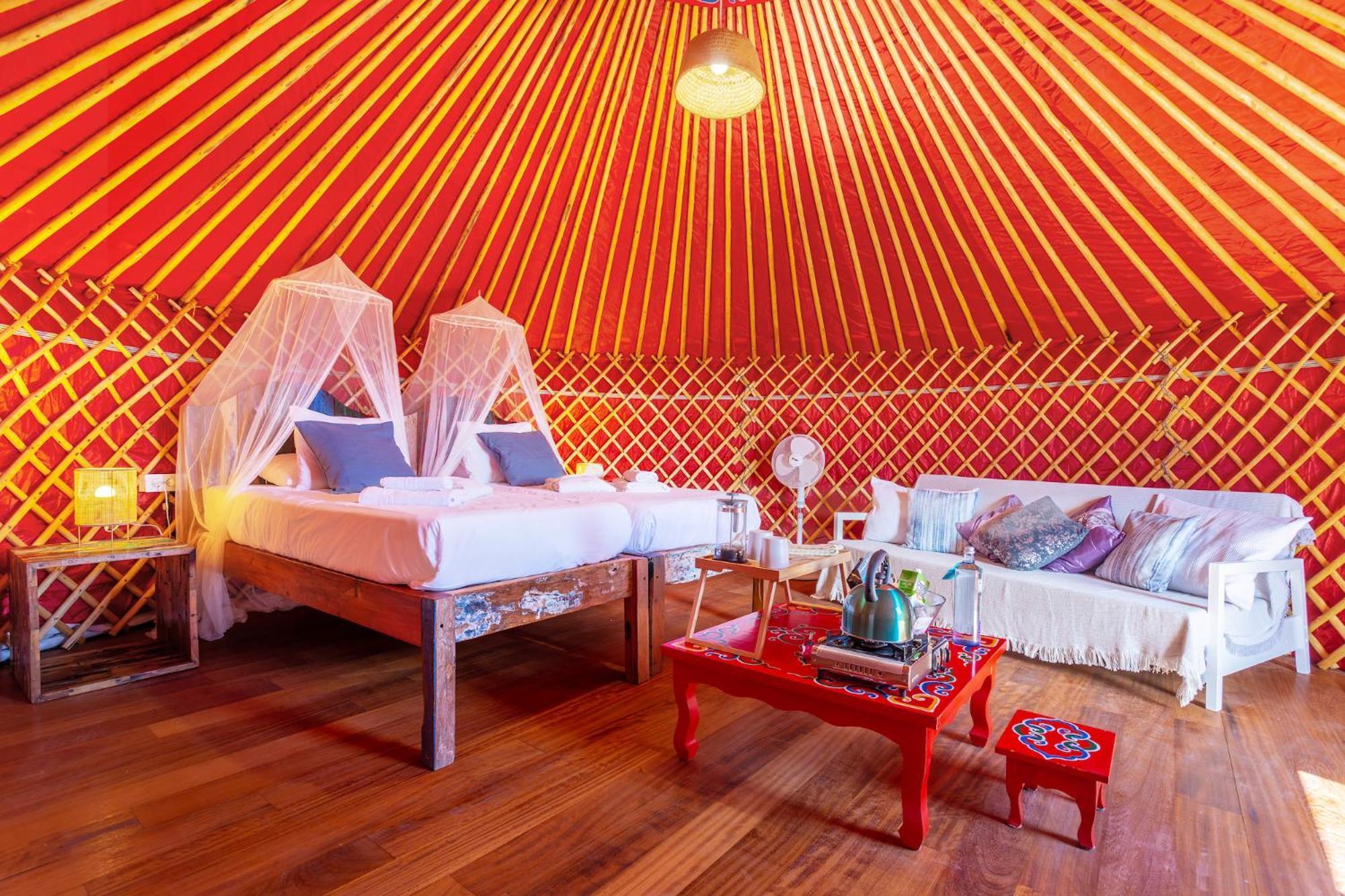 Finca De Arrieta Village - Yurts And Stone Cottages - Shared Pool - Walking Distance To Arrieta Beach - Eco Friendly Tabayesco Exterior foto