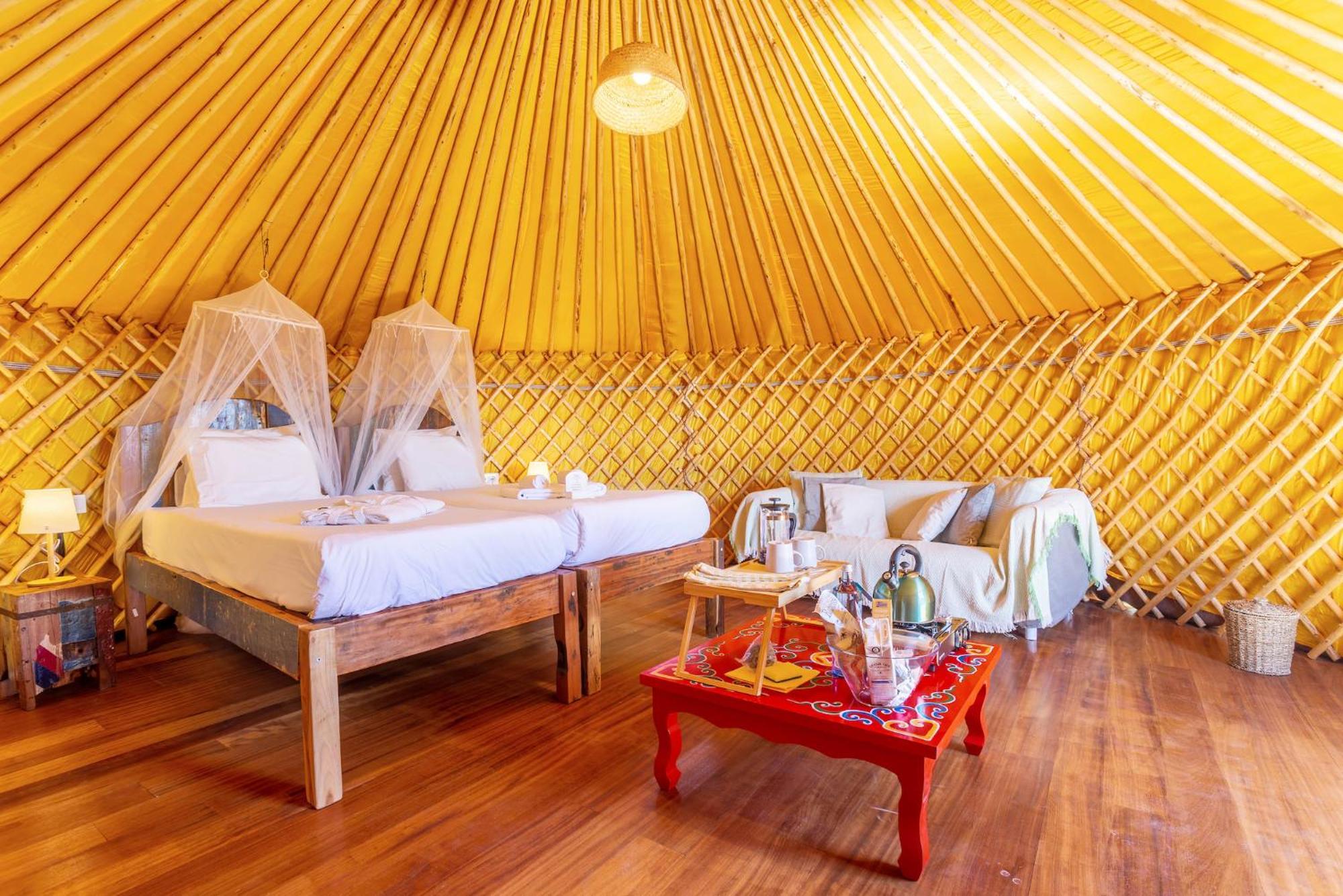 Finca De Arrieta Village - Yurts And Stone Cottages - Shared Pool - Walking Distance To Arrieta Beach - Off Grid Tabayesco Exterior foto