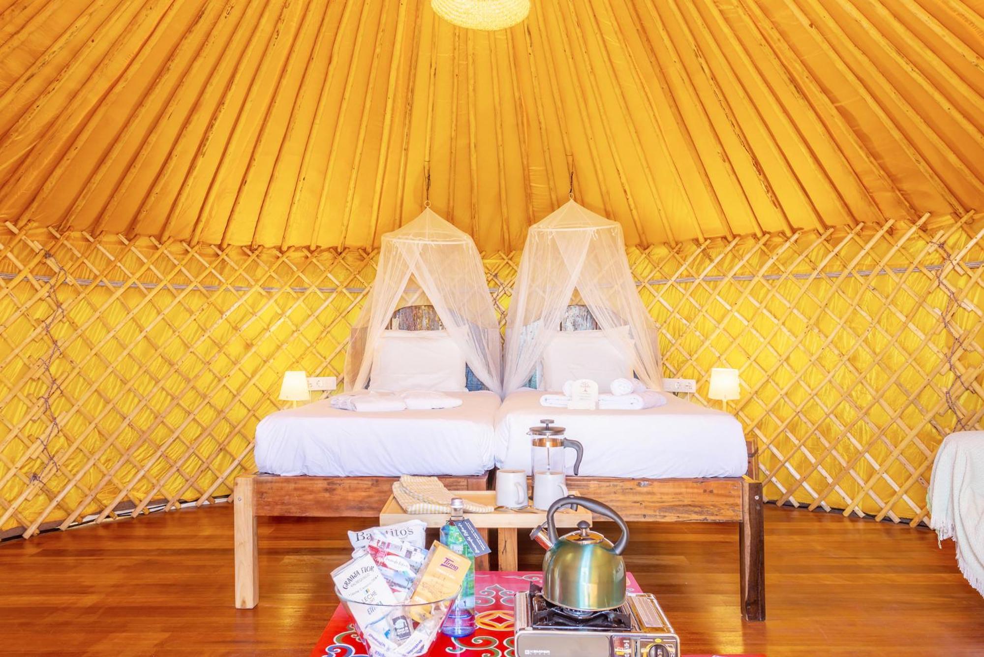 Finca De Arrieta Village - Yurts And Stone Cottages - Shared Pool - Walking Distance To Arrieta Beach - Off Grid Tabayesco Exterior foto