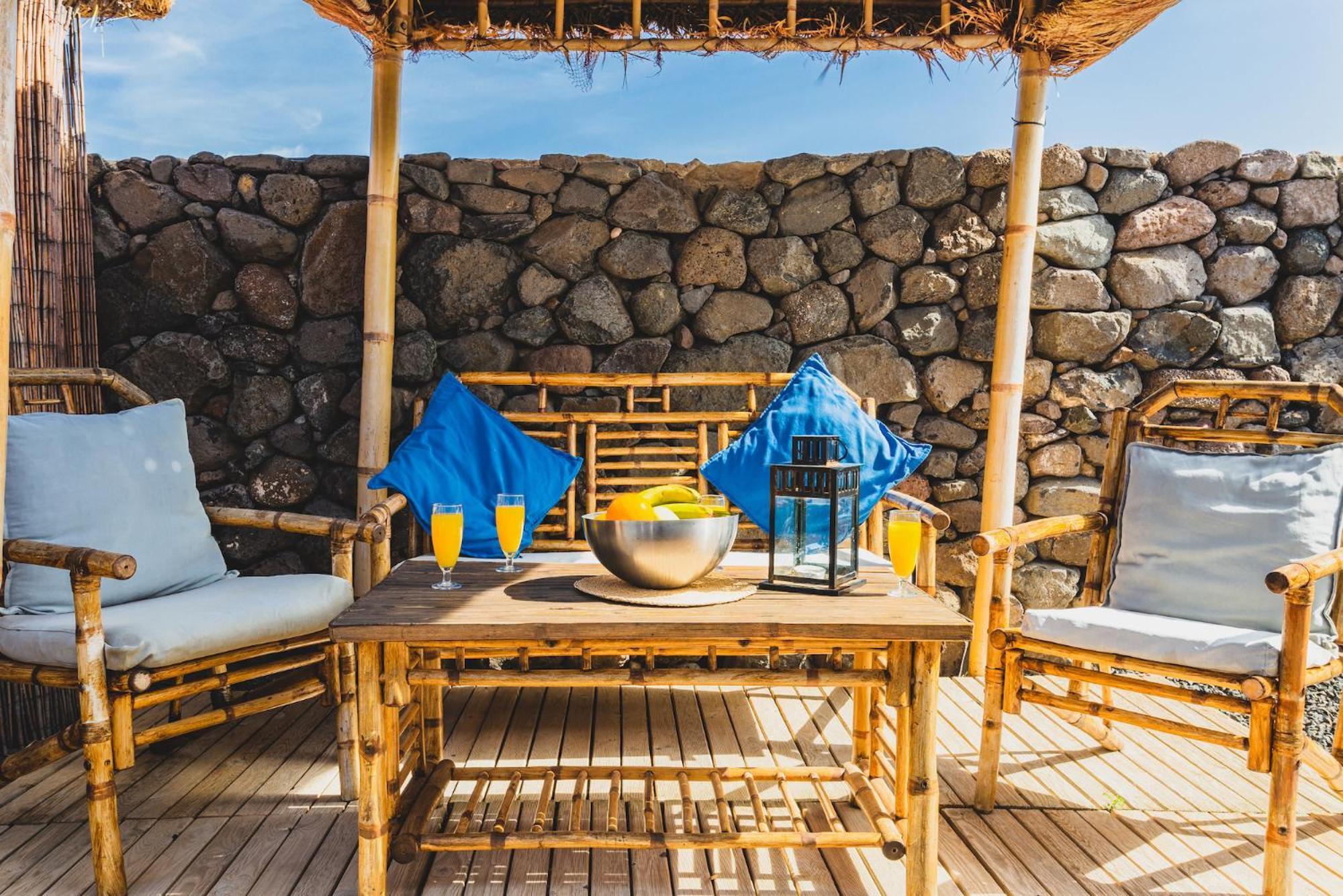 Finca De Arrieta Village - Yurts And Stone Cottages - Shared Pool - Walking Distance To Arrieta Beach - Off Grid Tabayesco Exterior foto