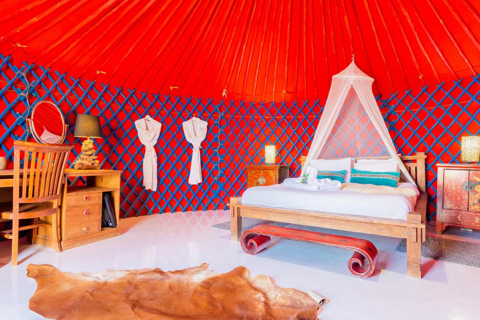 Finca De Arrieta Village - Yurts And Stone Cottages - Shared Pool - Walking Distance To Arrieta Beach - Off Grid Tabayesco Exterior foto